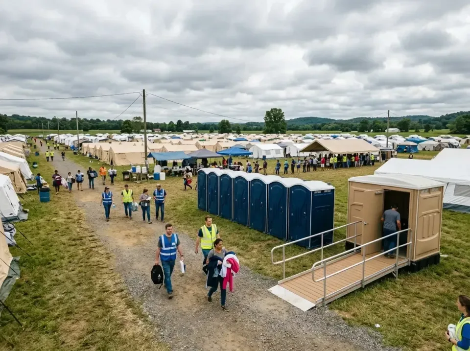 disaster-relief-camp-restrooms-010 — frequently asked questions, Dumpster & Portable Bathrooms Rental in Eldersburg, MD